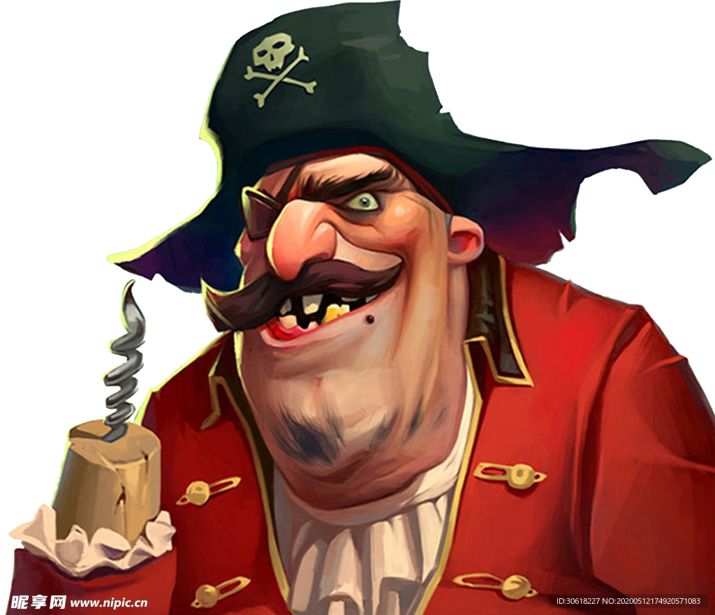 漫画人物插画合层