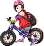 漫画人物插画合层