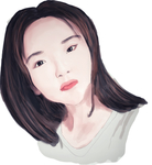 漫画人物插画合层