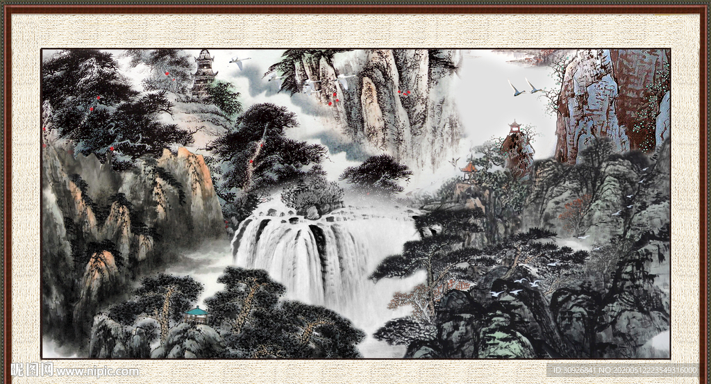国画山水