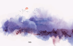 山水画背景墙