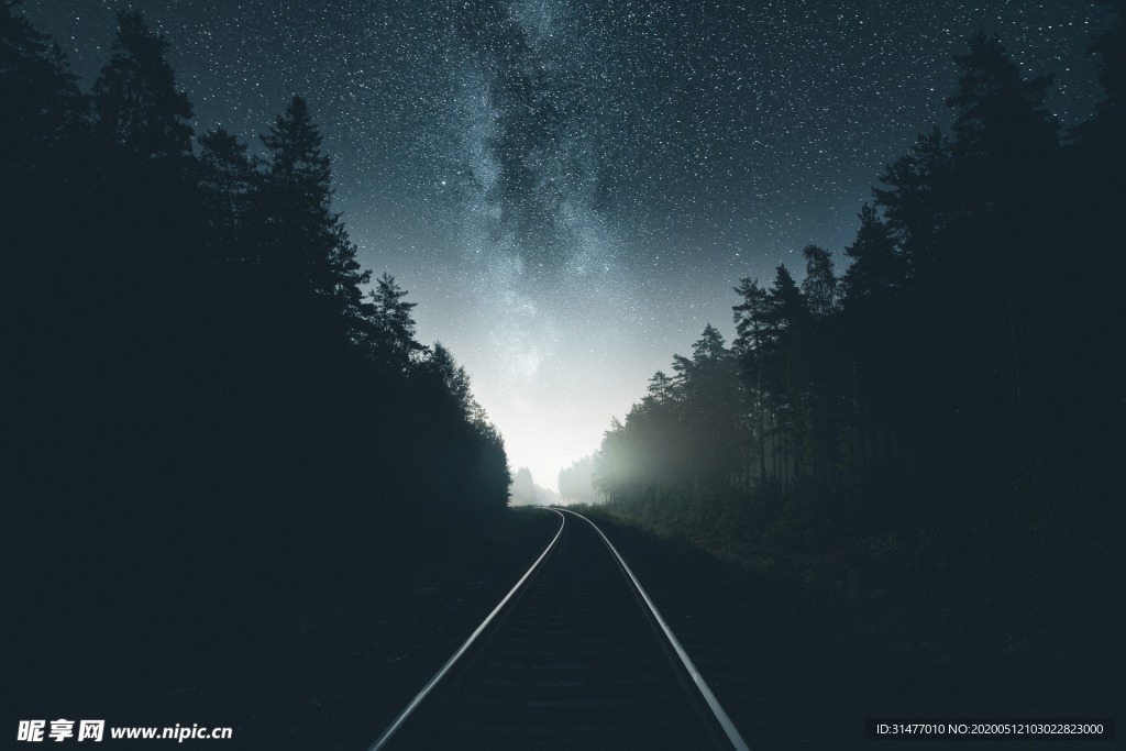 夜晚的天空