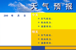天气预报宣传栏