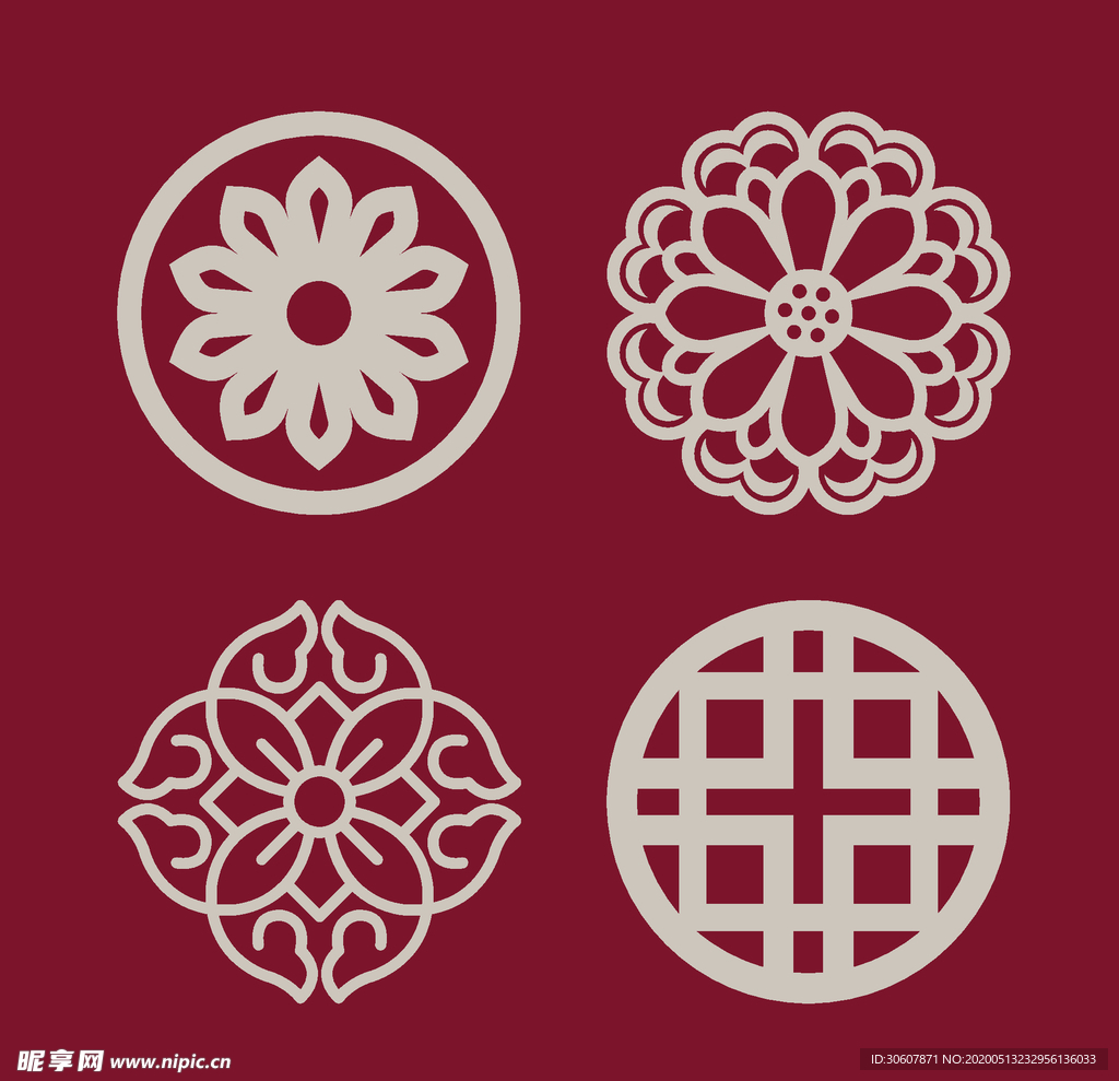 中式花纹