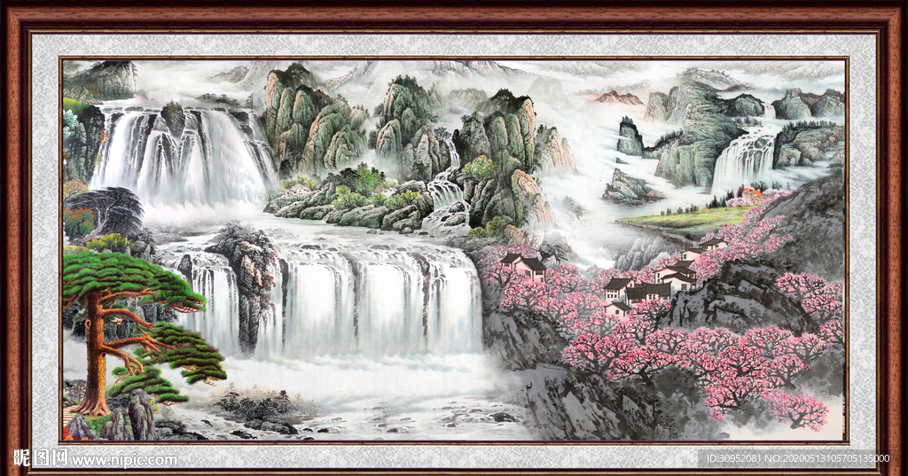 国画山水