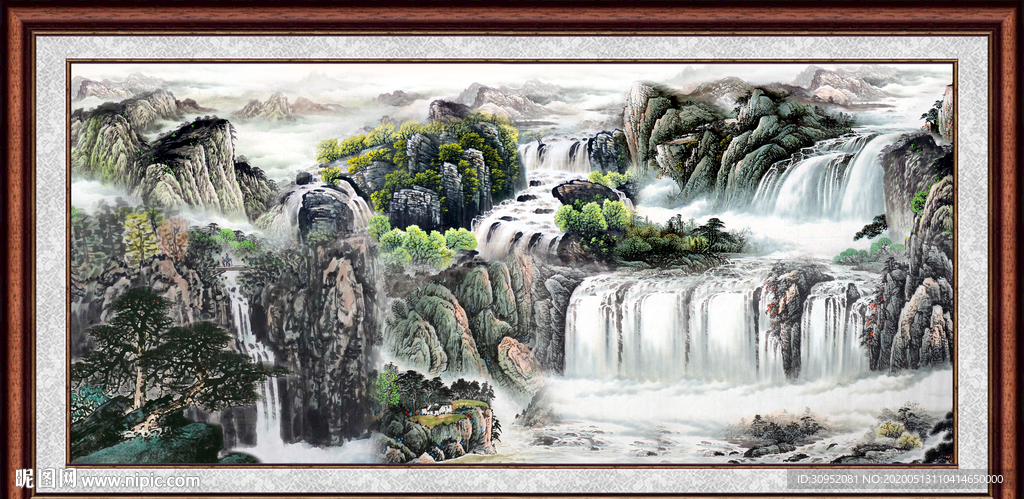 国画山水