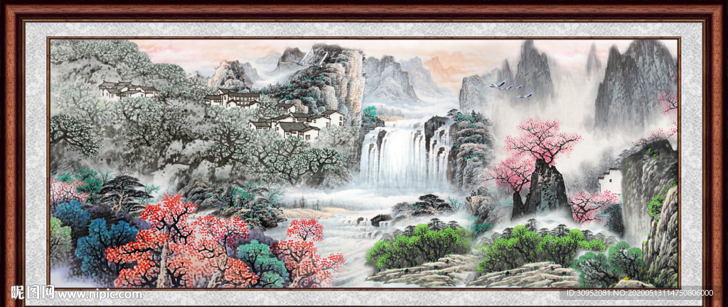国画山水