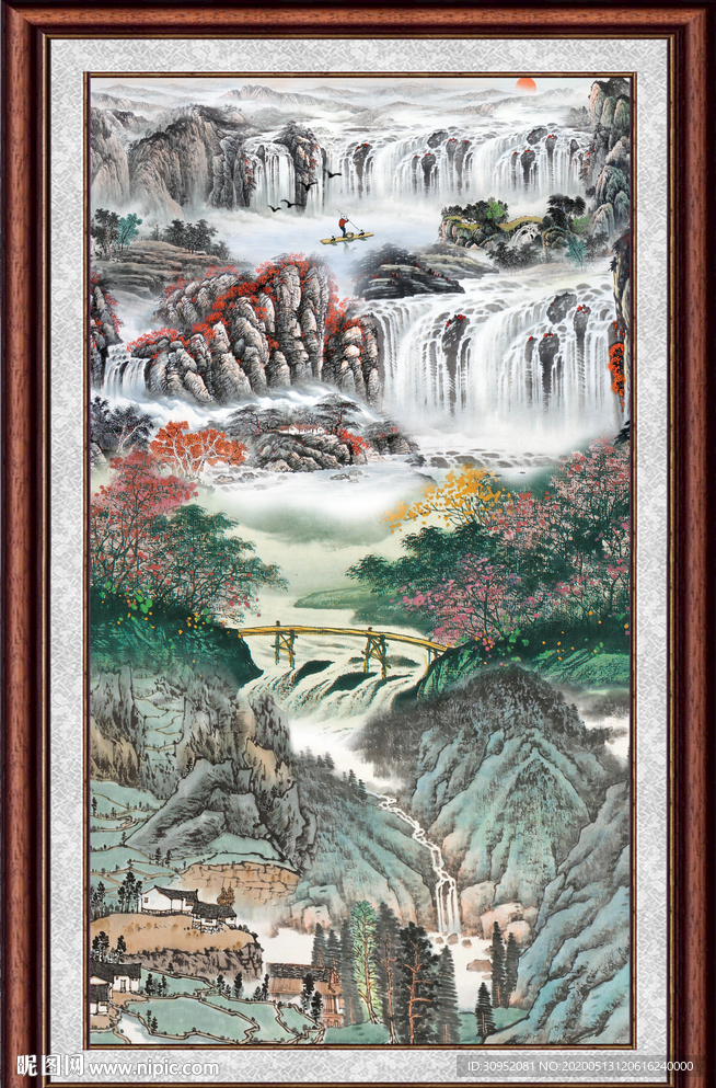 国画山水
