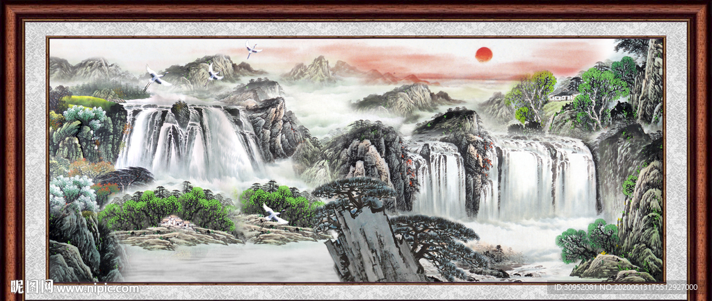 国画山水