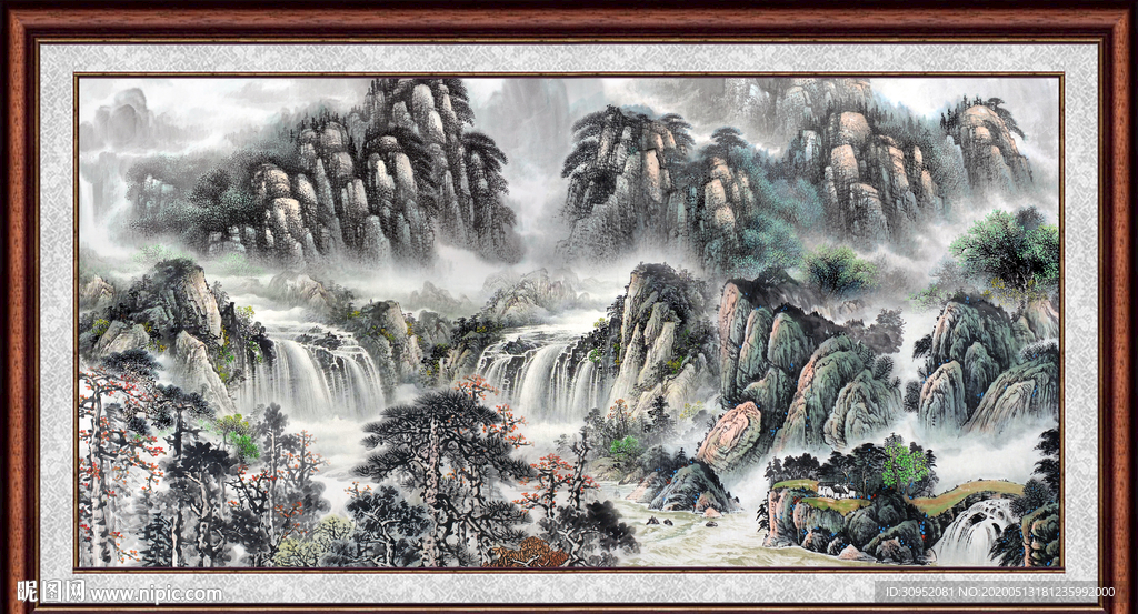 国画山水