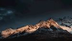 高山夜空