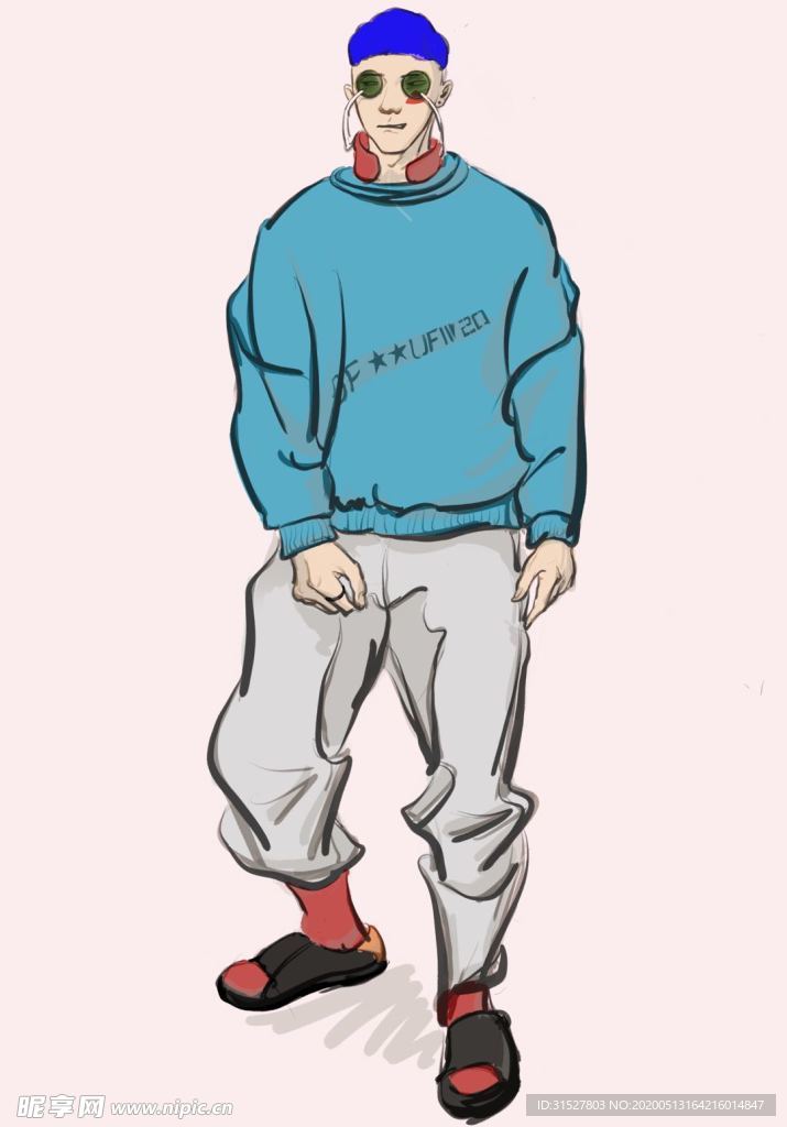 男孩