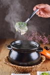 砂锅青菜粥