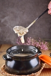 砂锅皮蛋瘦肉粥