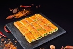 香菜豆皮卷