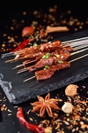 烤牛肉串