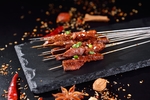 烤牛肉串