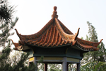 亭子顶部