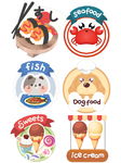 可爱卡通logo设计
