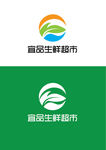 生鲜超市标识设计
