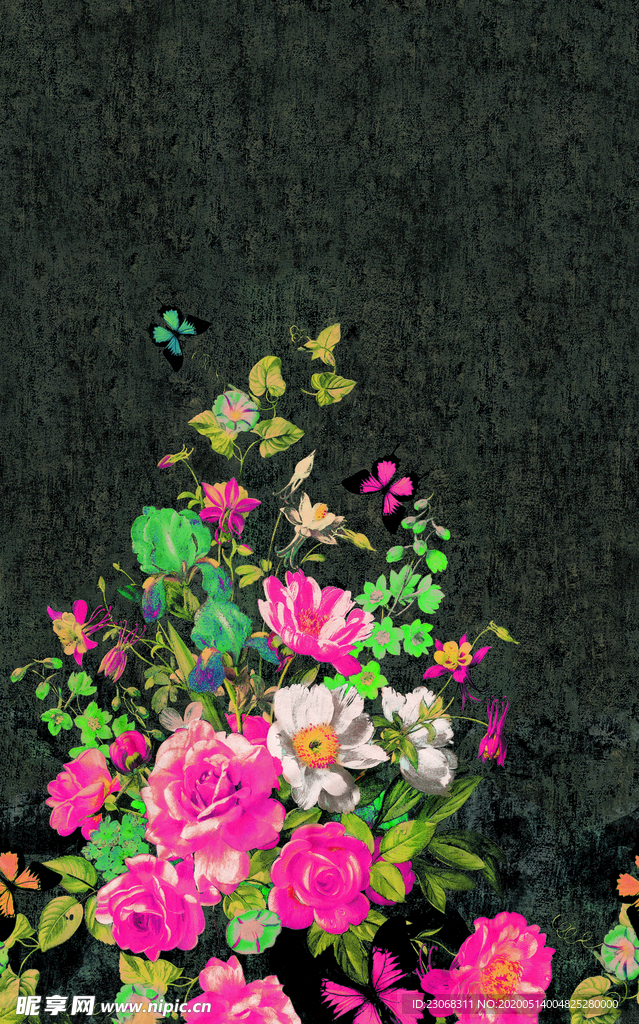 定位花