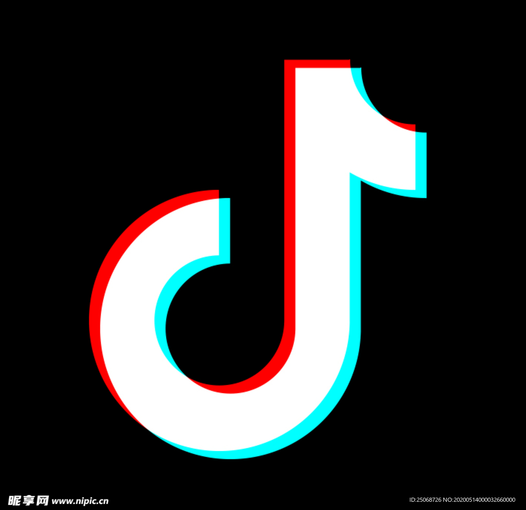 中国最火的短视频抖音logo