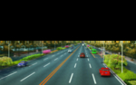 济宁路道路绿化 景观效果图