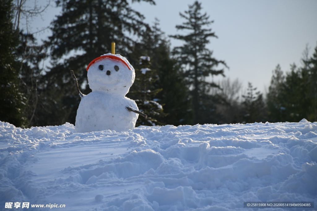 雪人图片