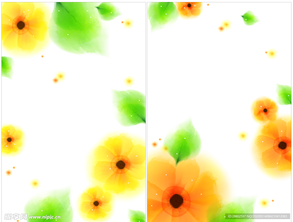梦幻花纹
