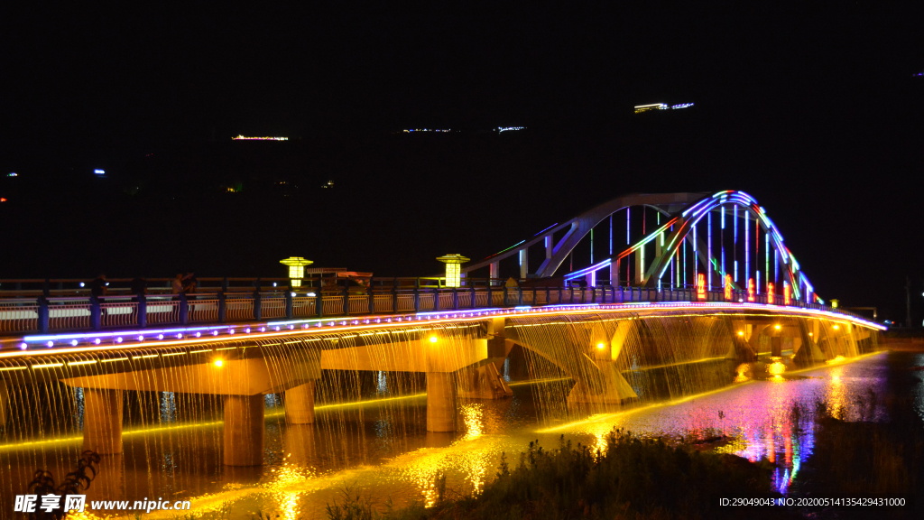 夜景桥