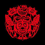 牛年剪纸图片
