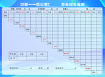 出车表宣传单