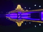 风雨桥夜景