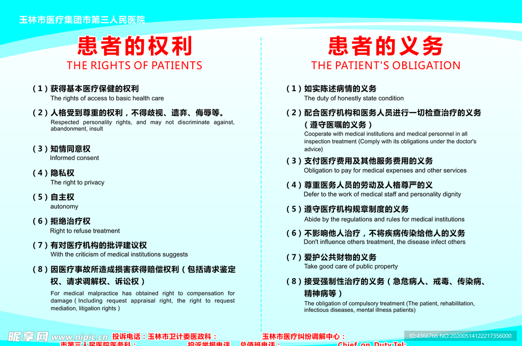 患者权利和义务