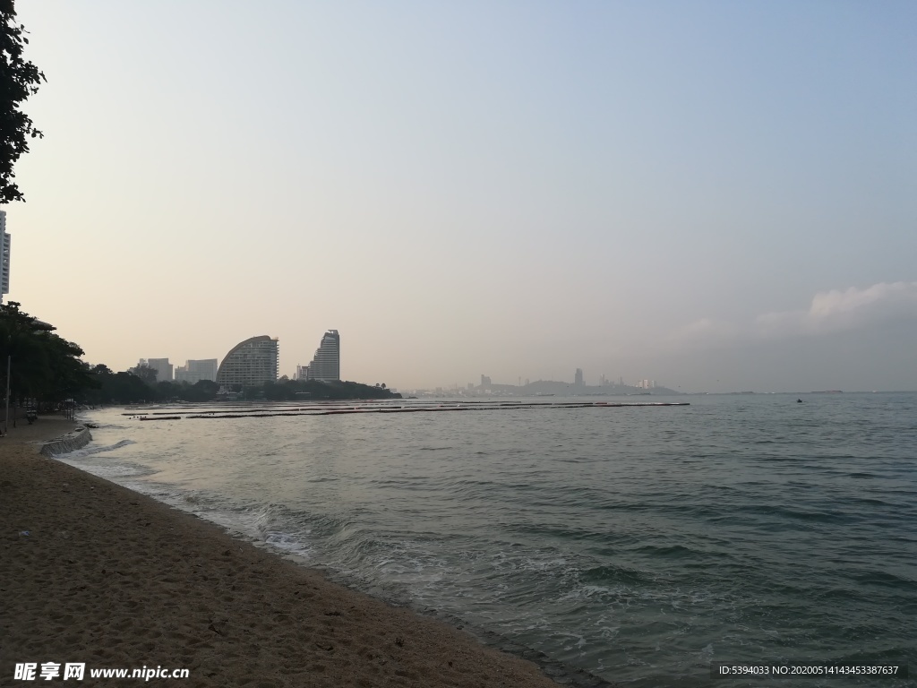 芭提雅的海滩