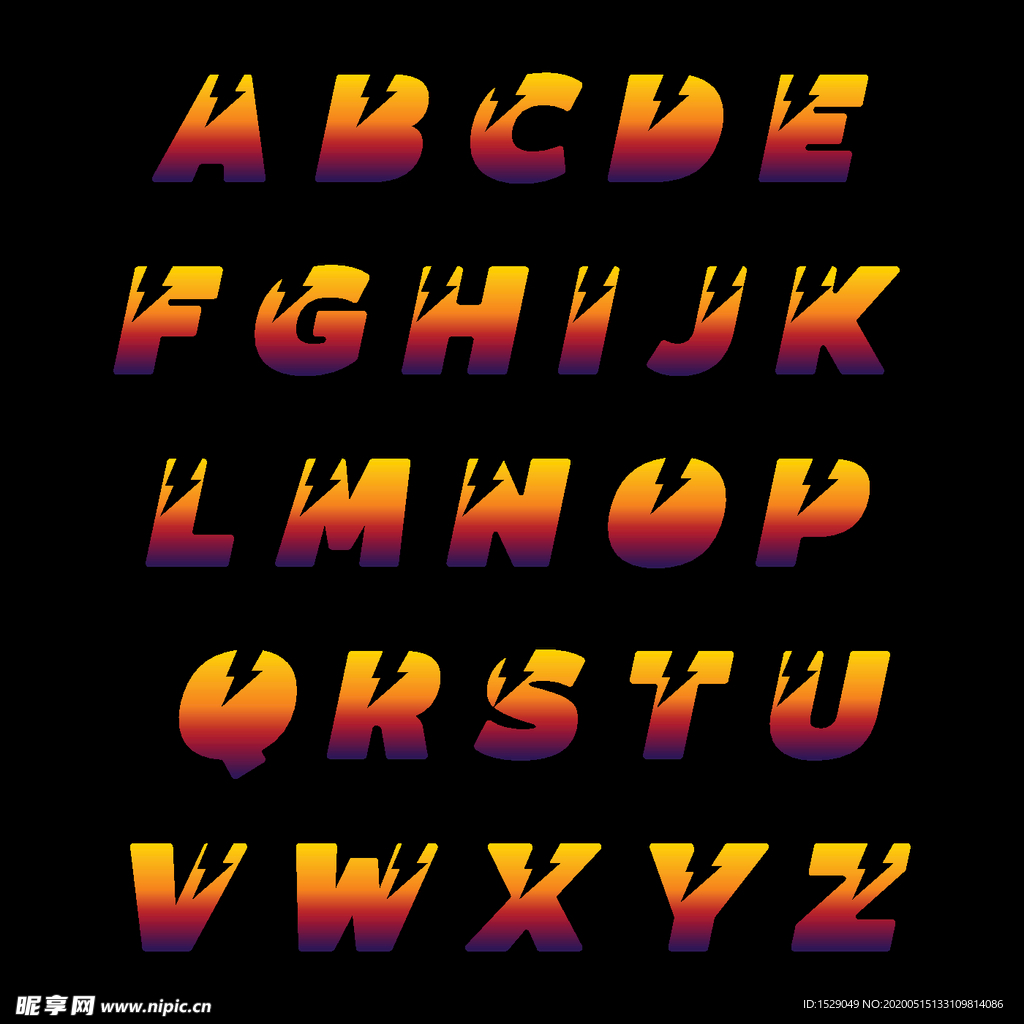 英文字母设计
