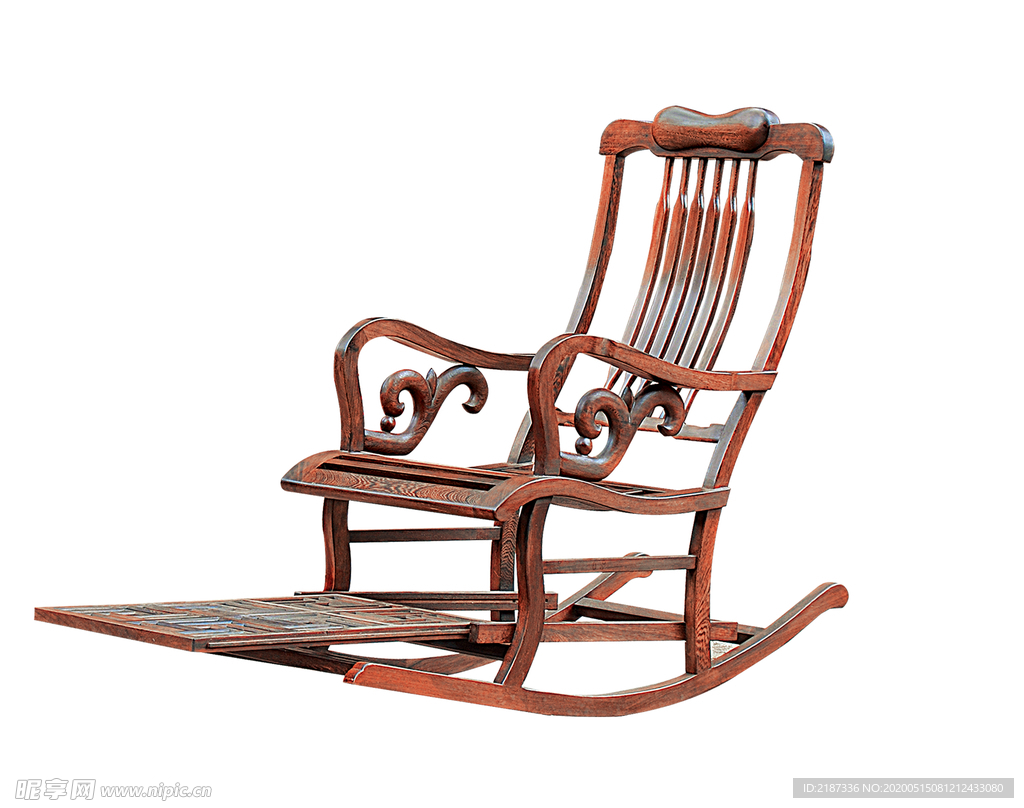 古董实木家具摇椅