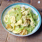 苦瓜炒鸡蛋
