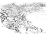 速写风景绘画图案