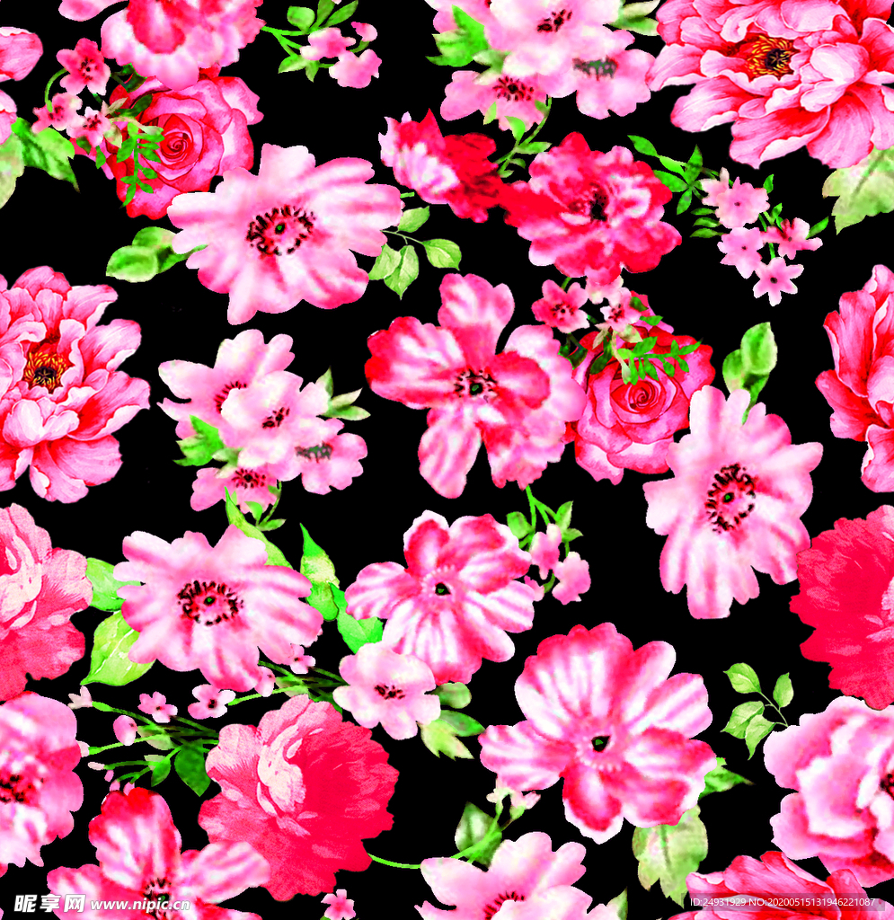 手绘花