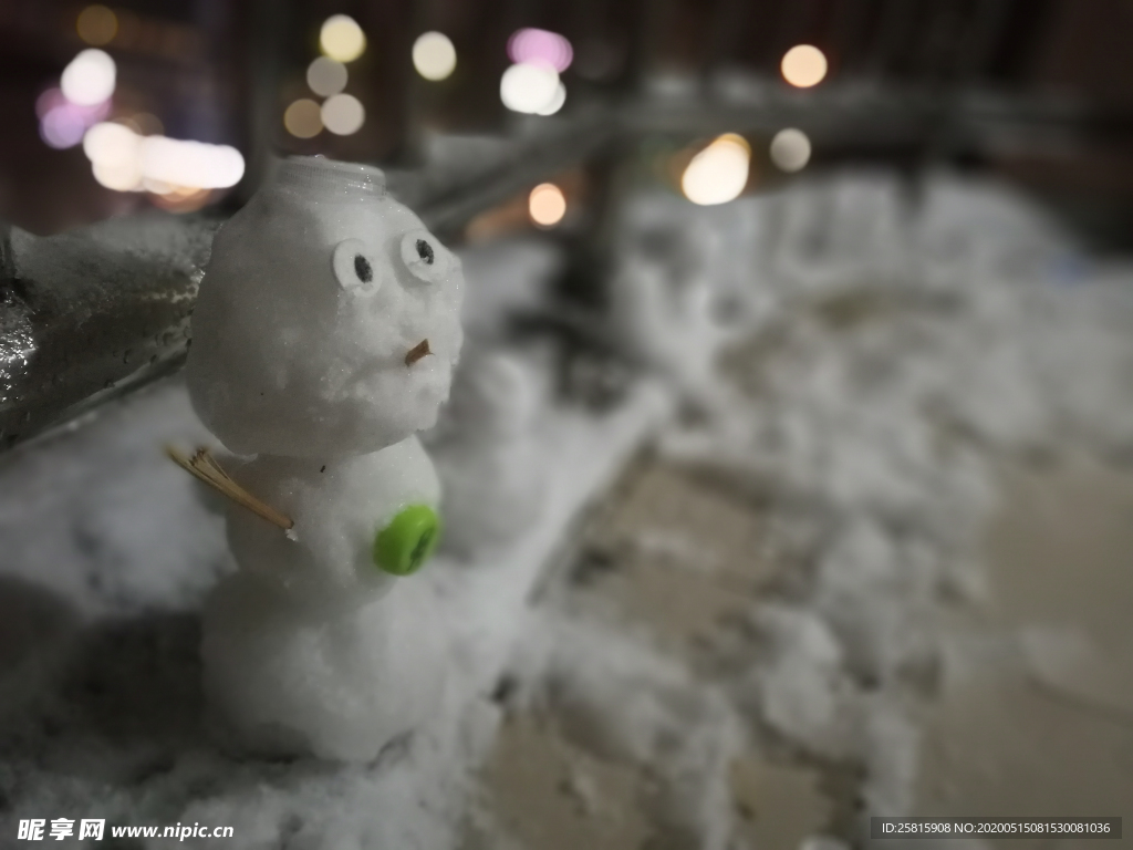 雪人图片