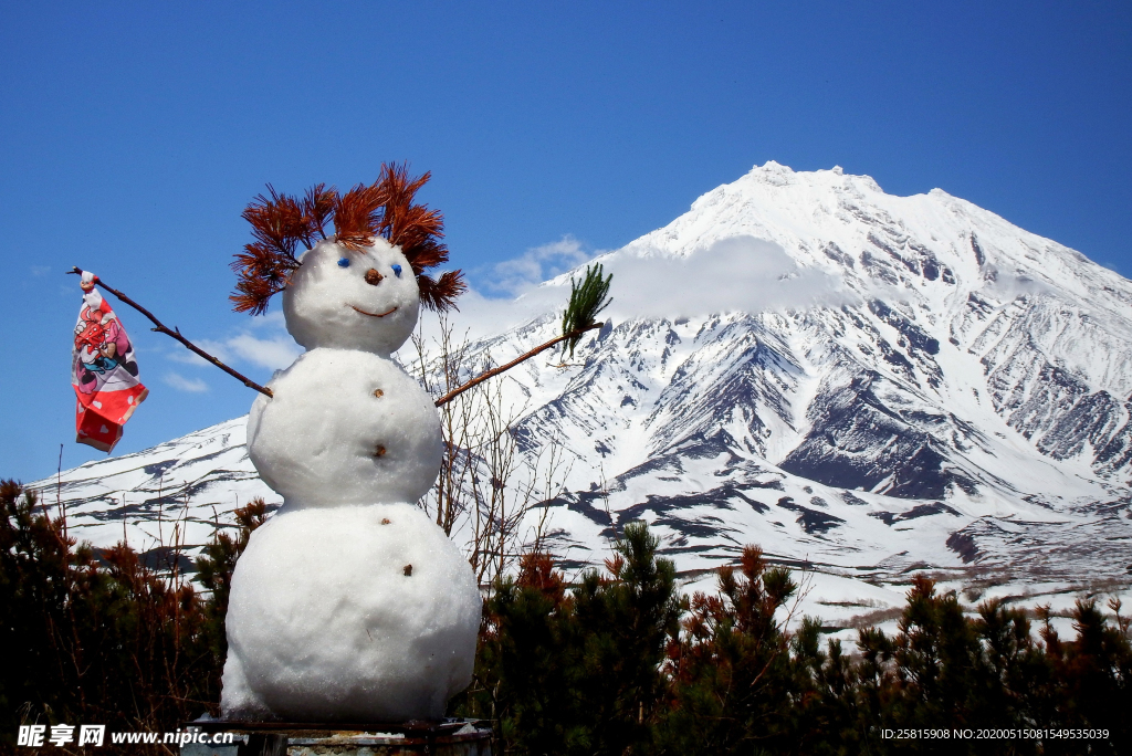 雪人图片