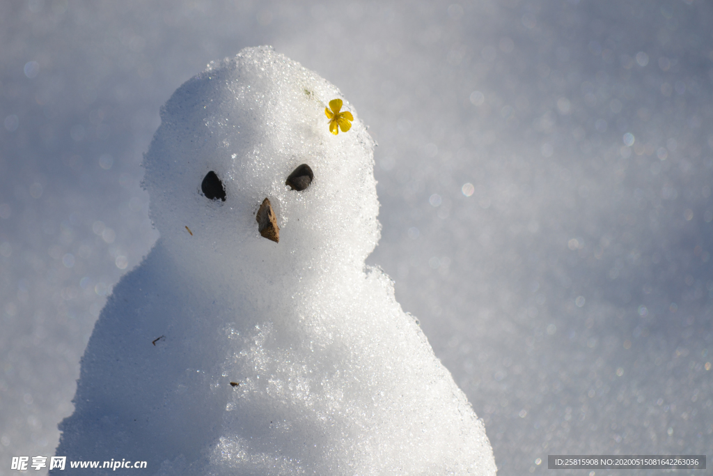 雪人图片