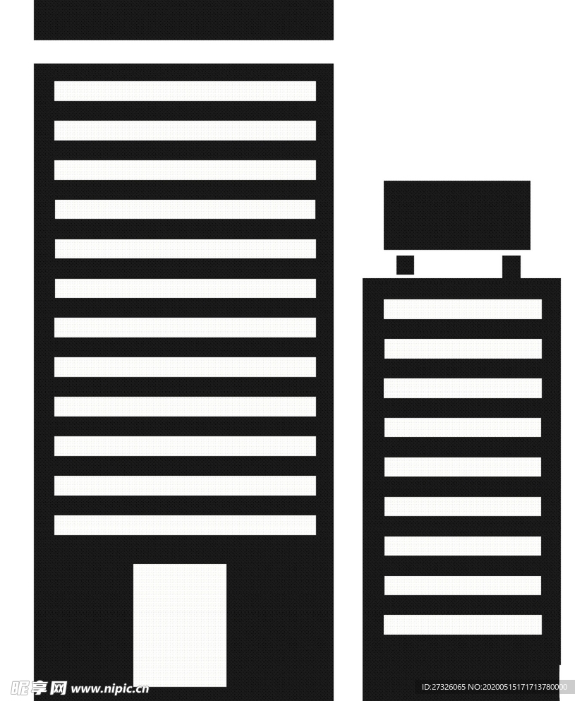 建筑房屋剪影-5