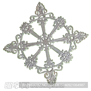 雪花铁艺花