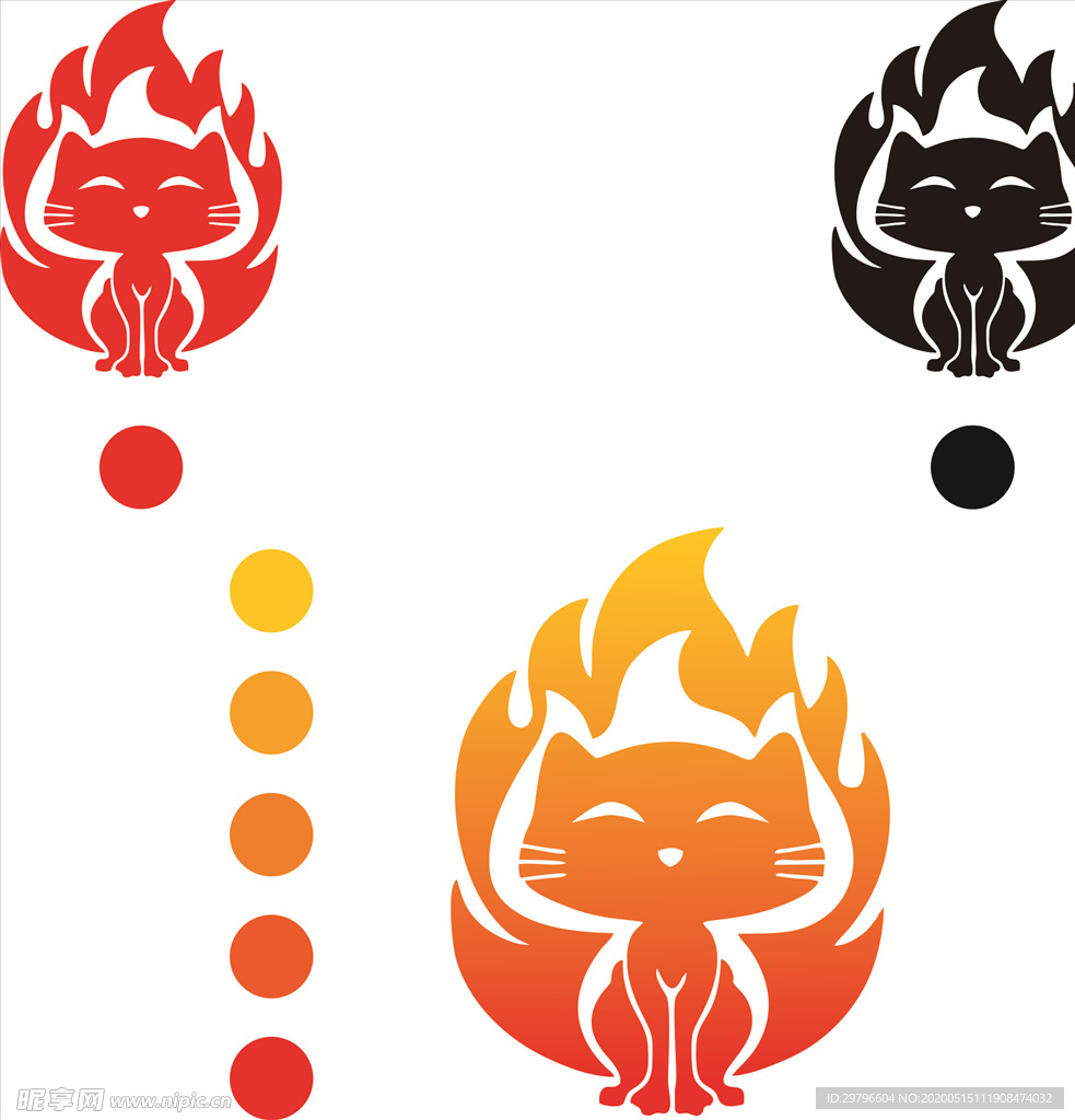 九尾猫  logo