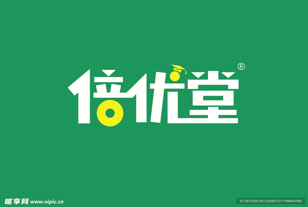 倍优堂 logo