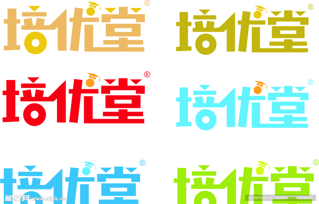 倍优堂 logo