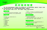 药材验收制度