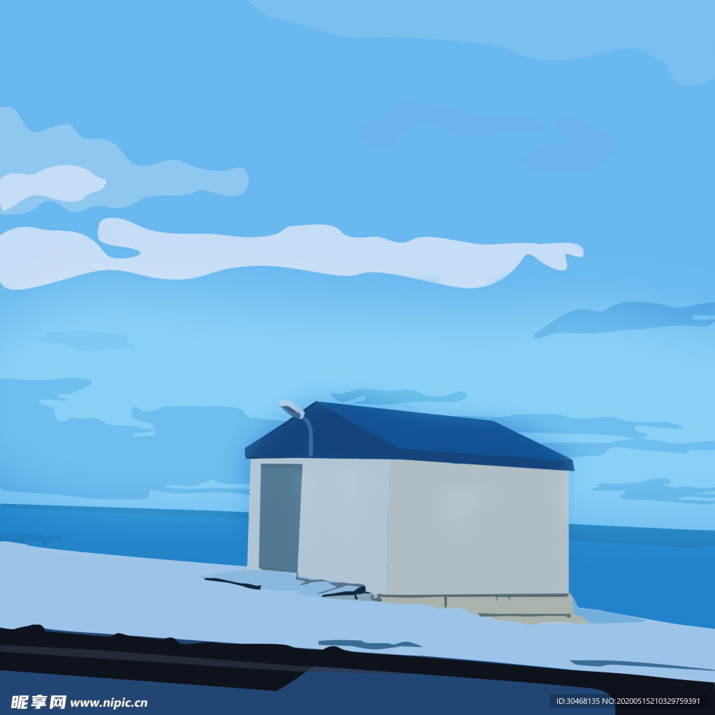 风景插画